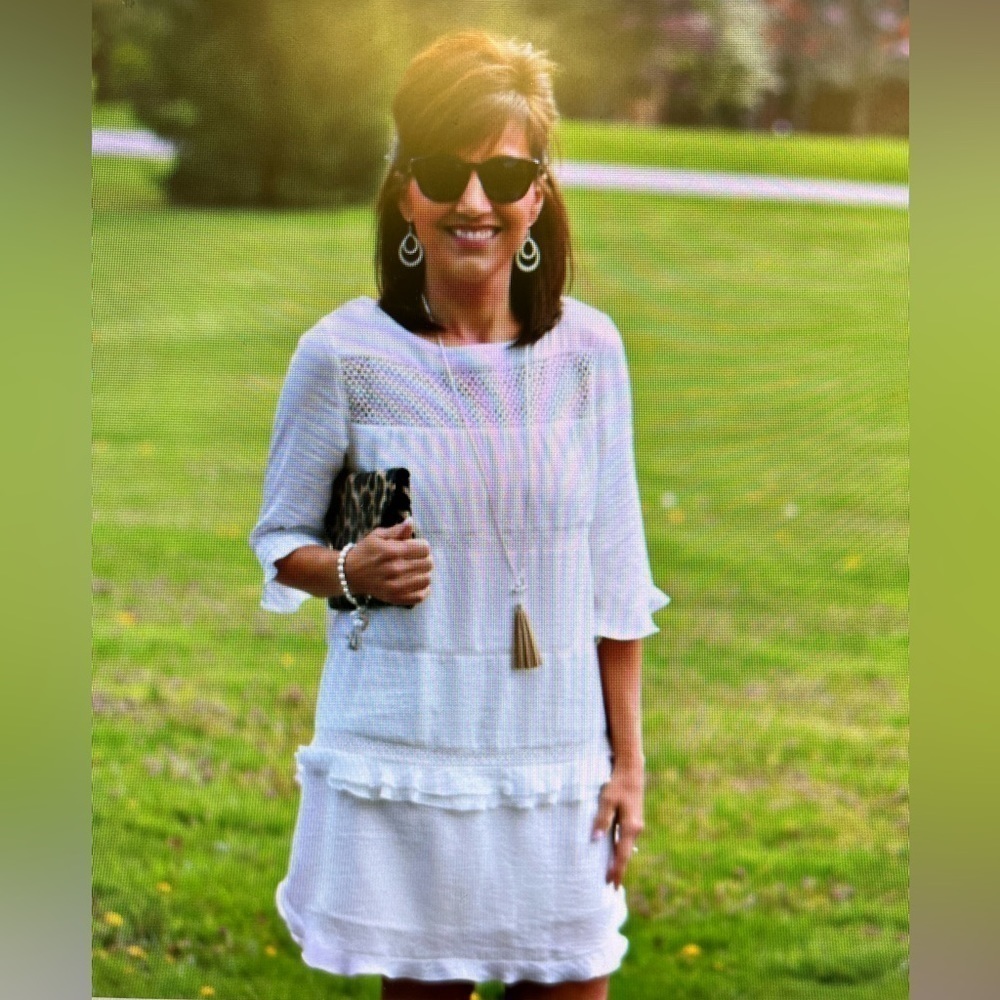 Who What Wear white dress size M